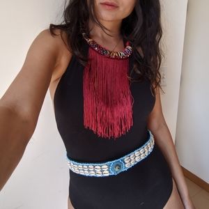 Vintage Gypsy Boho seashell belt (Bellydance)